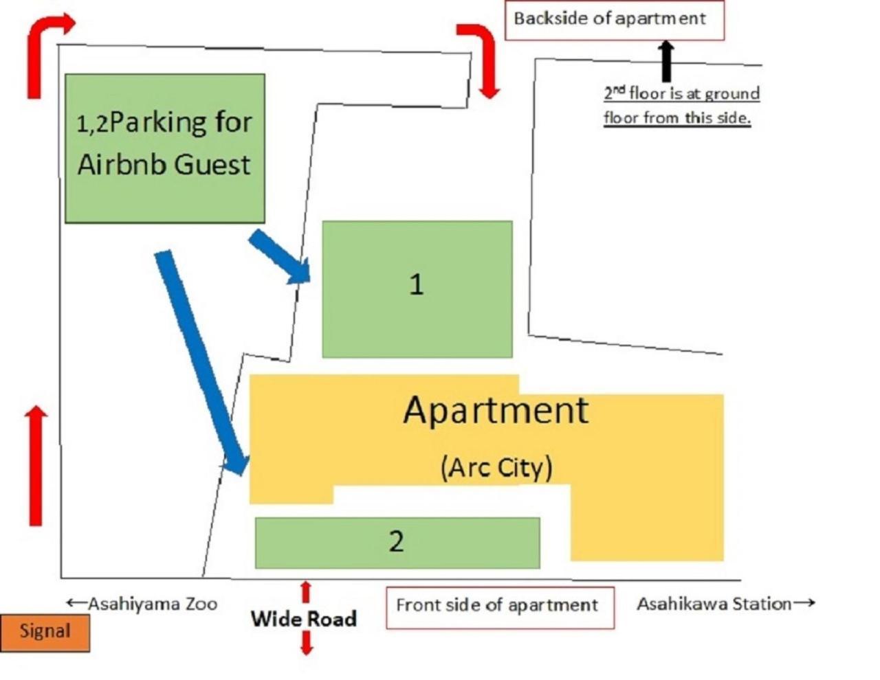 Ark City Asahikawa - Vacation Stay 8531 Екстер'єр фото